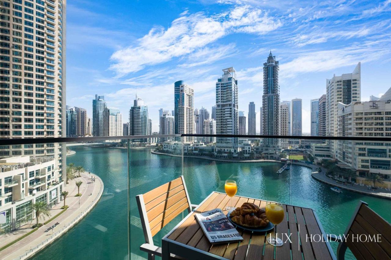 Lux - Contemporary Suite With Full Marina View Dubai Eksteriør billede