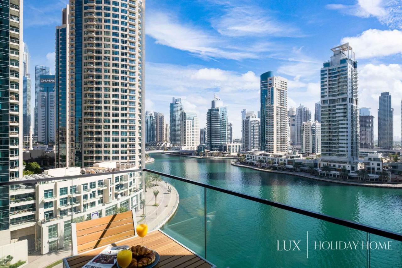 Lux - Contemporary Suite With Full Marina View Dubai Eksteriør billede