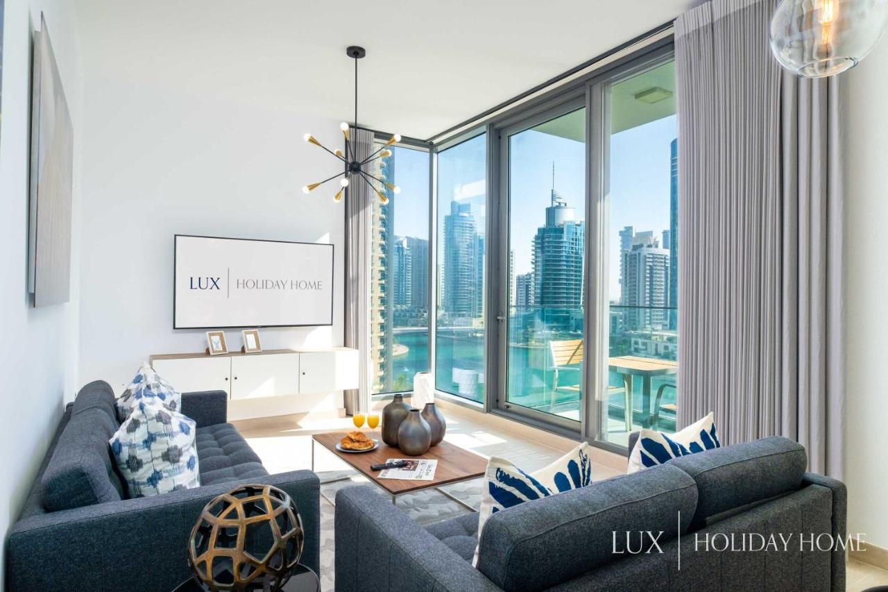 Lux - Contemporary Suite With Full Marina View Dubai Eksteriør billede