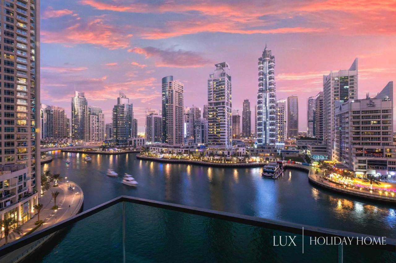 Lux - Contemporary Suite With Full Marina View Dubai Eksteriør billede
