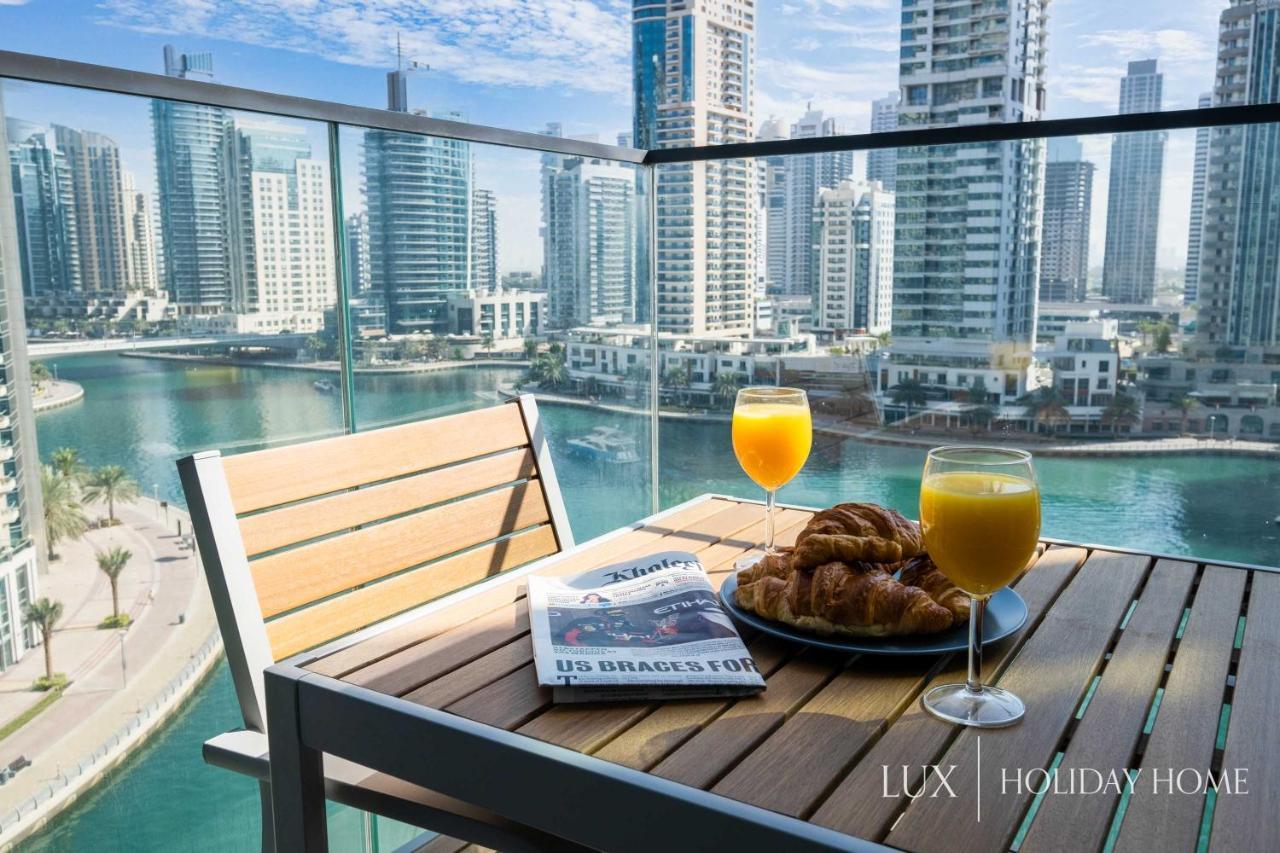 Lux - Contemporary Suite With Full Marina View Dubai Eksteriør billede