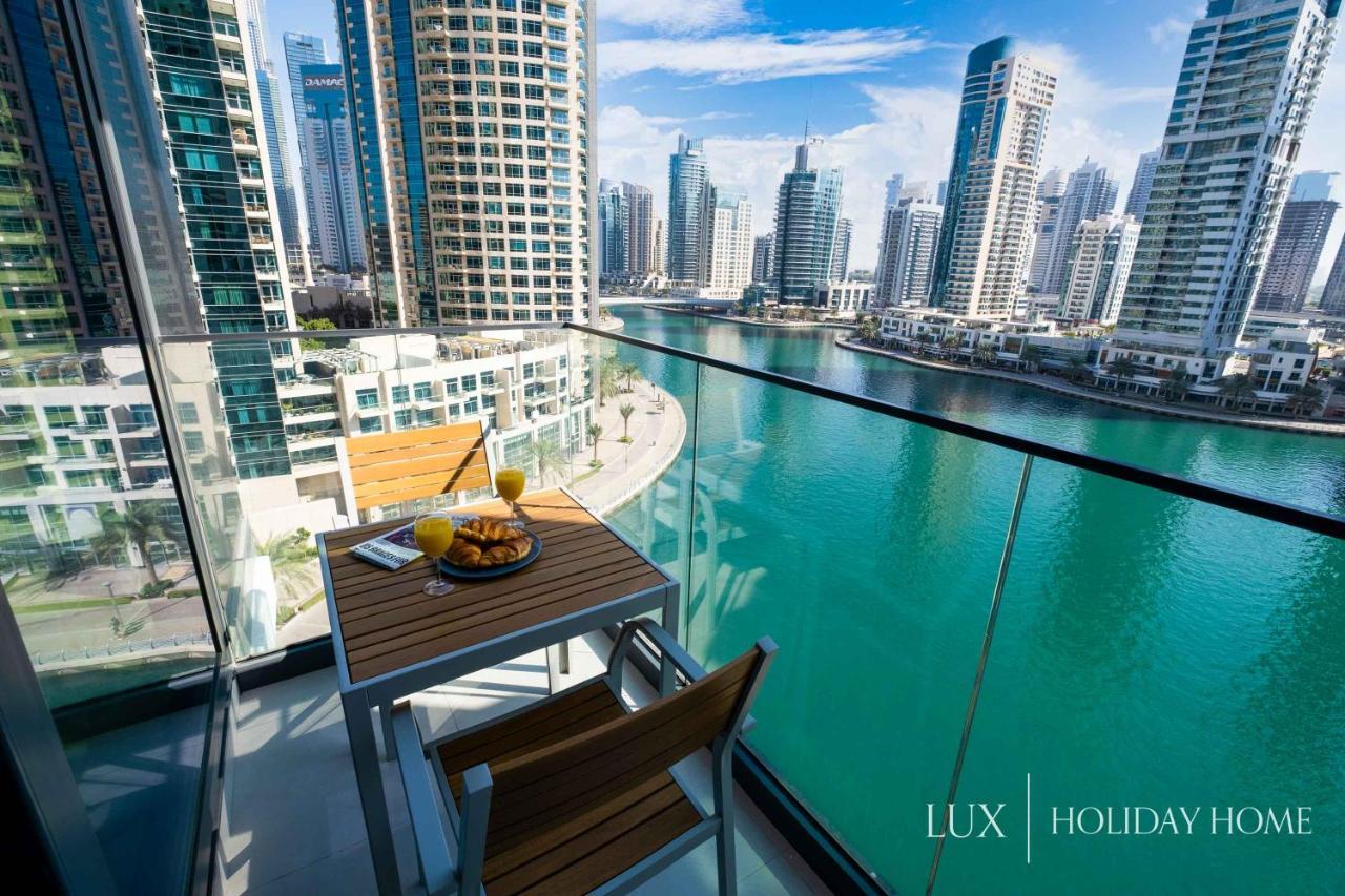 Lux - Contemporary Suite With Full Marina View Dubai Eksteriør billede