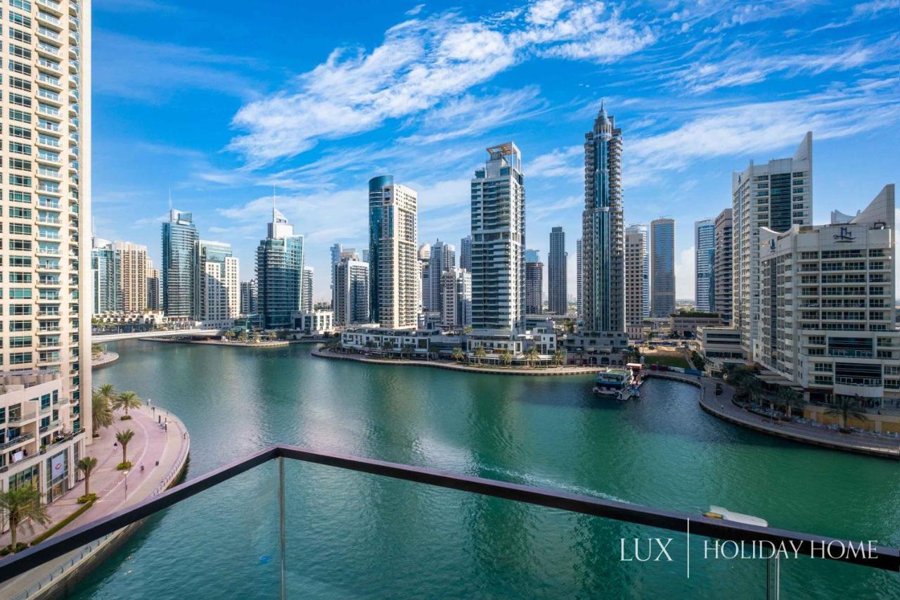 Lux - Contemporary Suite With Full Marina View Dubai Eksteriør billede