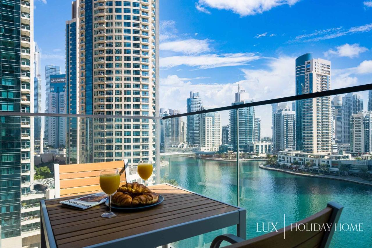 Lux - Contemporary Suite With Full Marina View Dubai Eksteriør billede