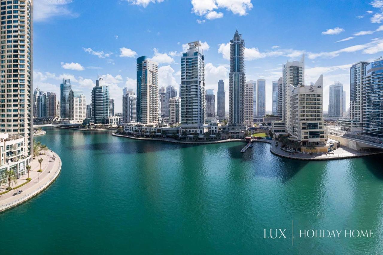 Lux - Contemporary Suite With Full Marina View Dubai Eksteriør billede
