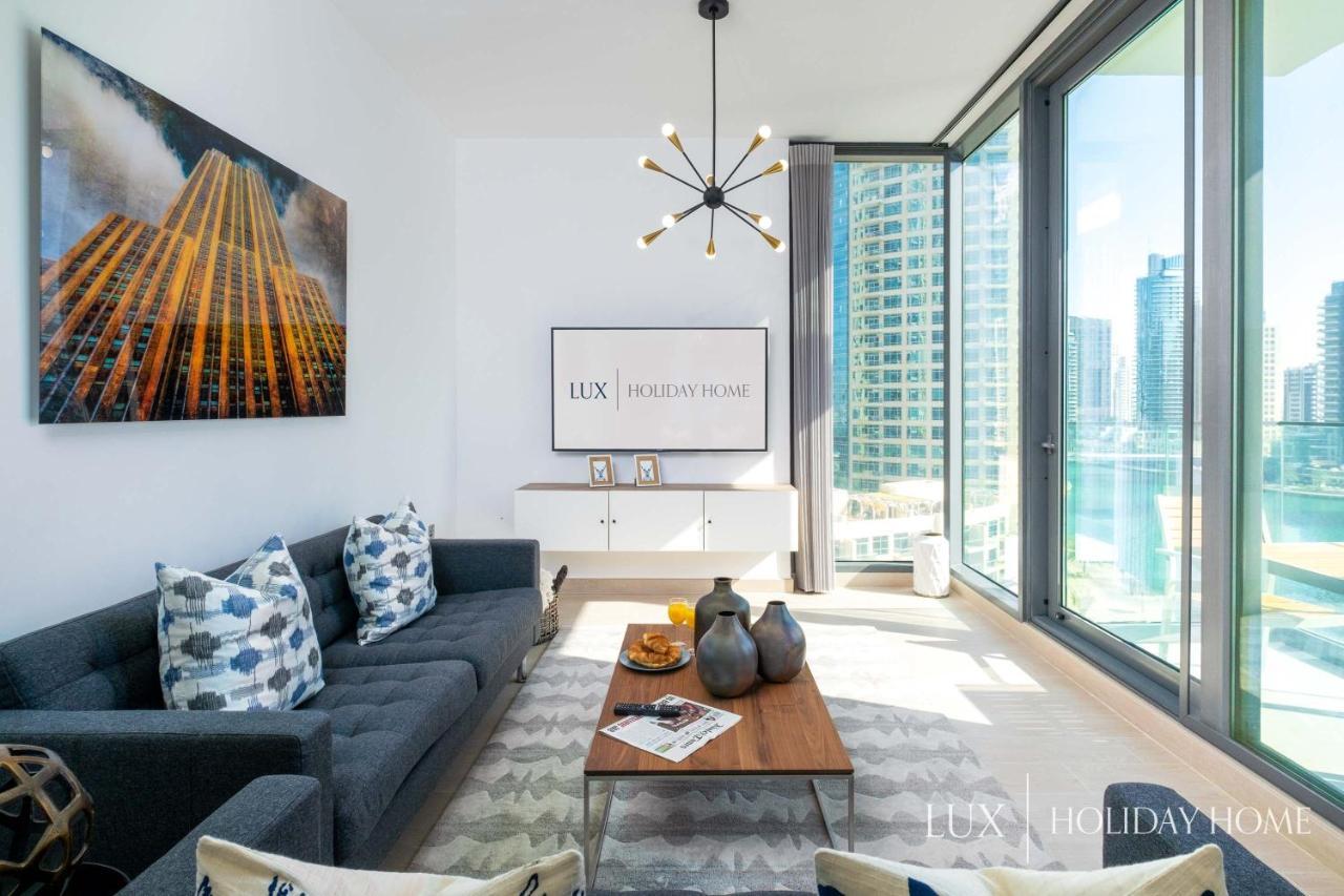 Lux - Contemporary Suite With Full Marina View Dubai Eksteriør billede