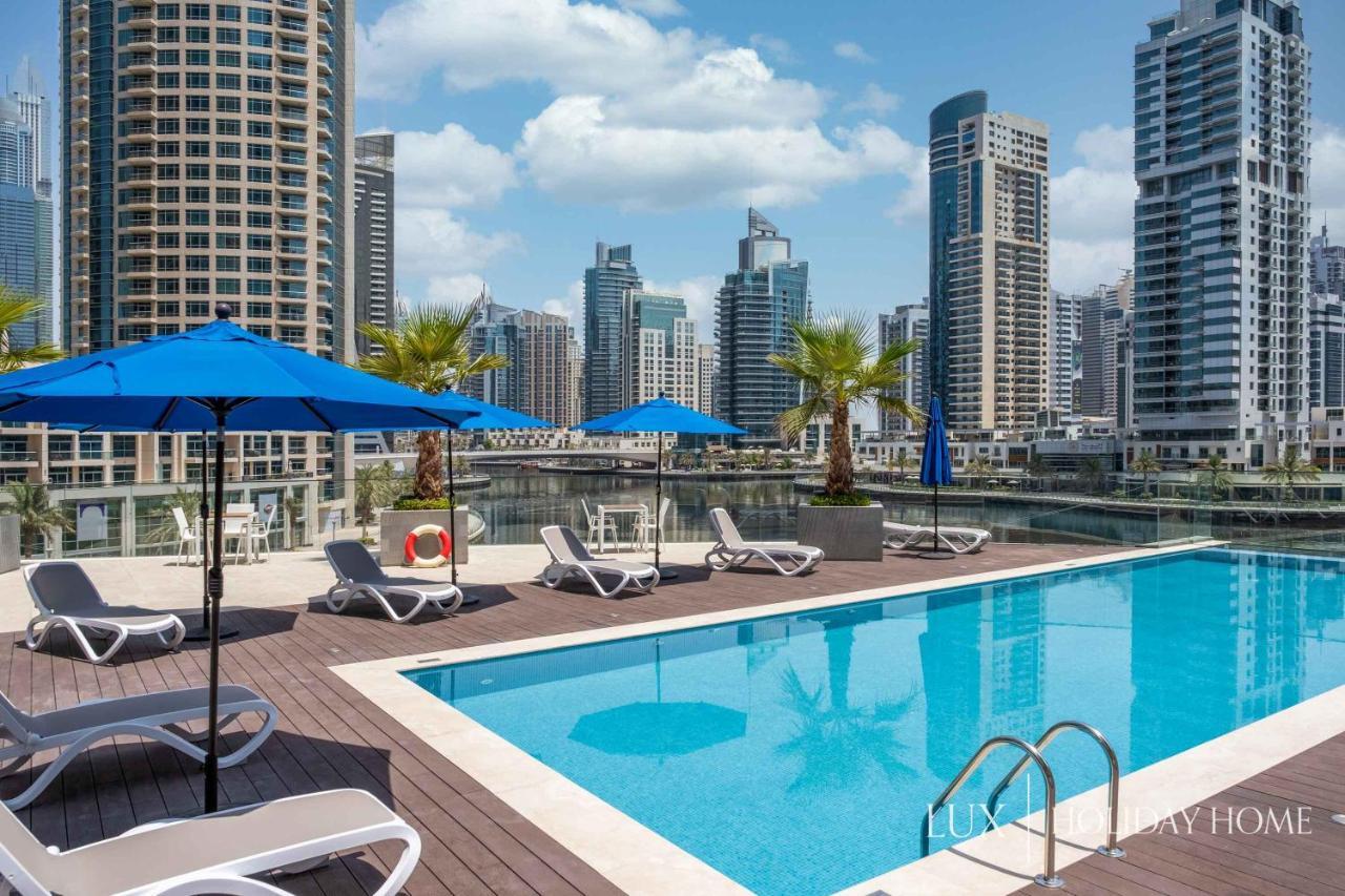 Lux - Contemporary Suite With Full Marina View Dubai Eksteriør billede